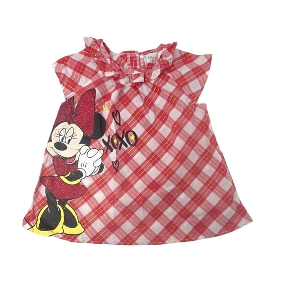 Baby Girls - 2 Dresses, 1‎ Romper - Purple, Red, /Turquoise - Size 24 Months - Picture 3 of 8